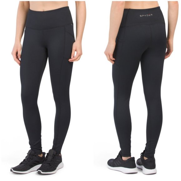 Spyder Pants & Jumpsuits Spyder Active Tech Core Fleece Lined Black